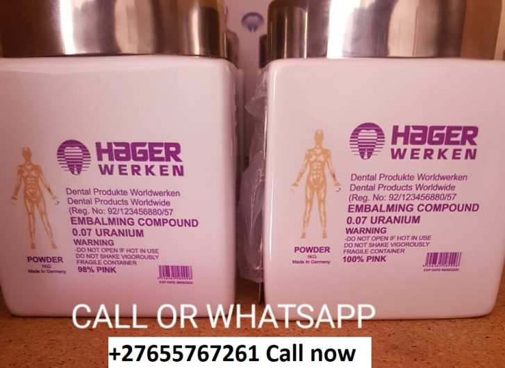 +27655767261 Hager Werken Embalming Powder White 100% And 98% Made From German in ZIMBABWE, ZAMBIA, NAMIBIA