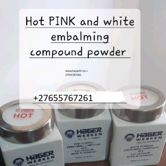 Call Now For “+27655767261” Hager Werken Embalming Compound Pink & White Powder in Mpumalanga, Northwest